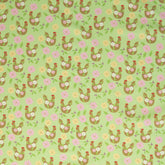 Baumwoll Webware Happy Easter Hühner
